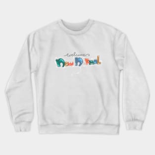 welcome new normal! Crewneck Sweatshirt